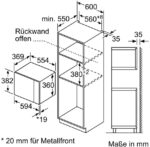 Bosch BEL554MS0 Mikrowelle mit Grill