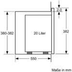 siemens bf525lmb1 mikrowelle einbau