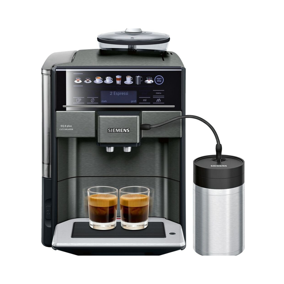 siemens-eq-6-plus-extraklasse-te657f09de-000000 Siemens EQ.6 plus extraKlasse TE657F09DE Kaffeevollautomat