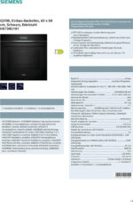Siemens HB734G1B1 Backofen